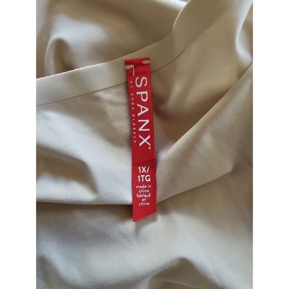 Spanx Shapewear Womens Beige Tank Scoop Neck by Sara Blakely Cami Size 1X - Picture 7 of 8